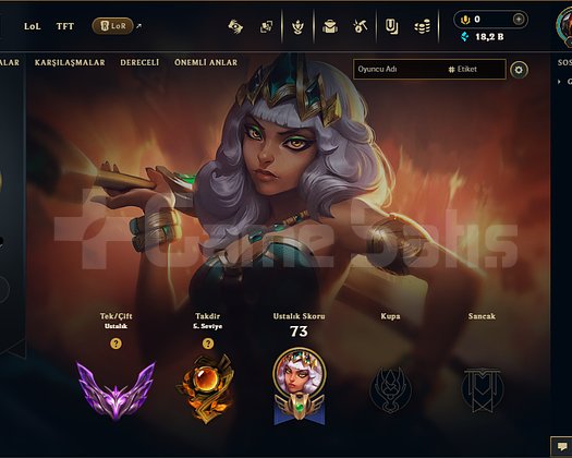 tr 70wr master high mmr high wr
