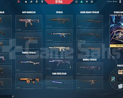 245 LVL - EX.0 - 6 VANDAL - 2 KNİFE - MAİL !