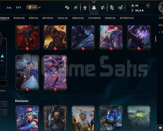 516 LEVEL / 180 SKİN / FUL HERO +MAİL +14K SATIŞ
