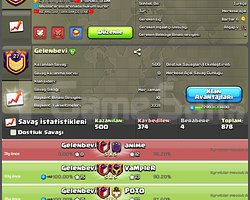 27 LVL TÜRKÇE İSİMLİ ŞAMPİYON 1 LİGLİ KLAN