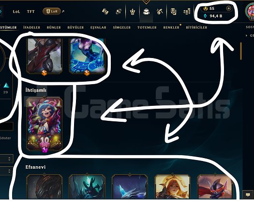 234 LEVEL / 95 SKİN / FUL HERO +MAİL +14K SATIŞ