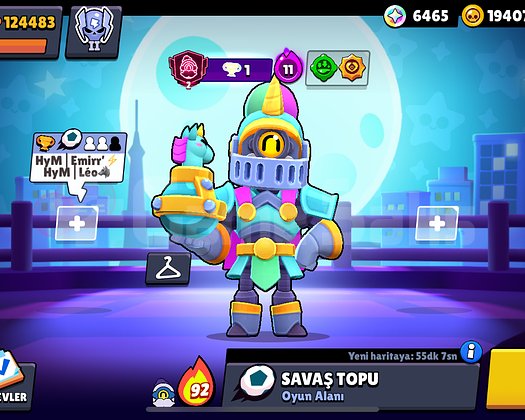 124.000 KUPA DEV BRAWL STARS HESABI  FULL KOL