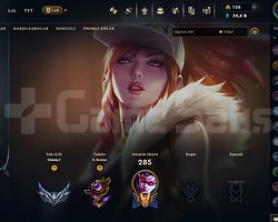 Euw+ 29 Skin 133 Level Hesap