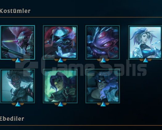 Tr plat elo 53 lvl hesap