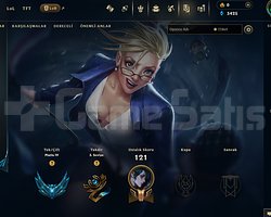 Tr plat elo 53 lvl hesap