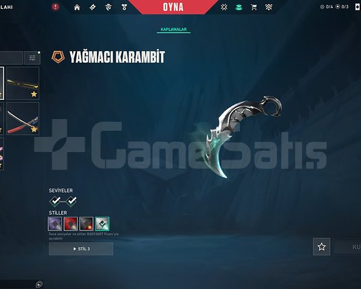 OYUNU BIRAKTIĞIM İÇİN SATILIK HESAP