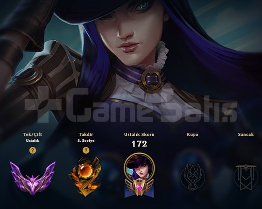 EUW Master elo 67.6WR Smürf/Mainlemelik Hesap