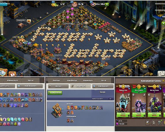 239 LvL Full Emek TH17 Hesap | 2300 YEŞİL TAŞ |