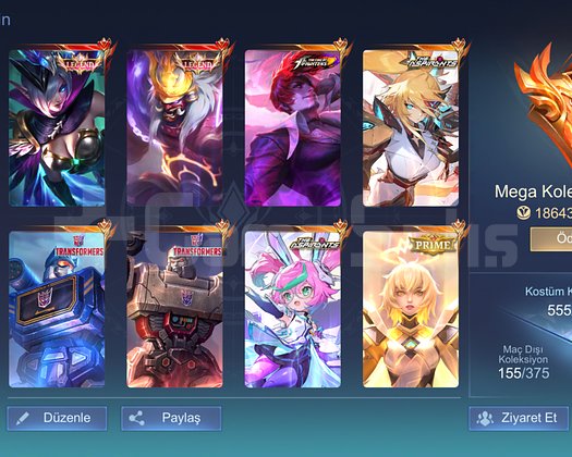 2 LEGEND 2 KOF 555 SKIN MEGA 4