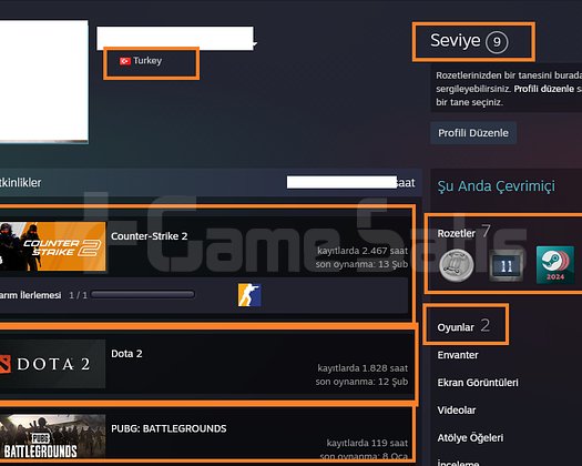 8 MADALYALI 39 LV CS 2 2.467 SAATLİ DOTA 2 1.828 S