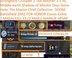 3 MADALYALI 33 LV MÜZİK KİTLİ Battlefield 2042 Hal