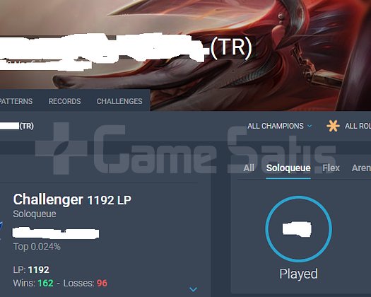 65wr 1200lp challenger account