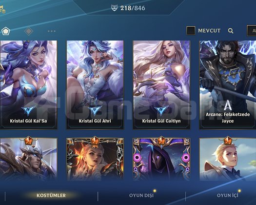 Ömürlük wild rift hesabı