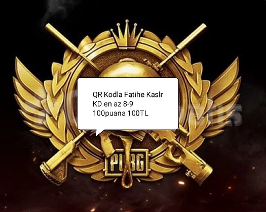 Fatihe hesp kasılr.  KD en az 8- 9  100 puan 100TL