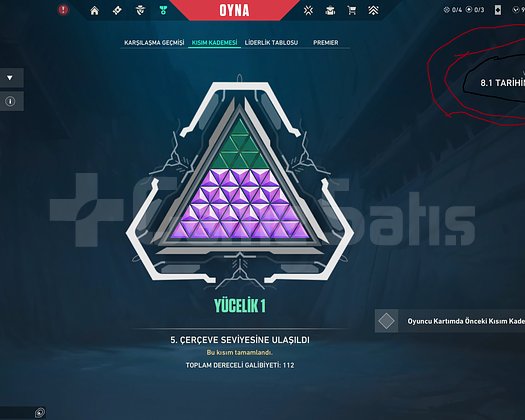 valorant skinli geçmişte yüceliğe çıkmış hesap