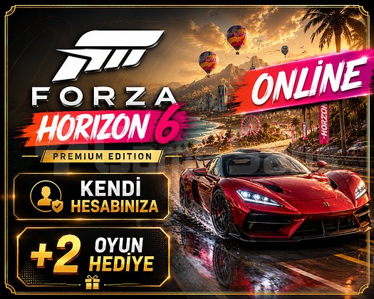 ONLİNE - Forza Horizon 6 Premium Edition + 2 Oyun
