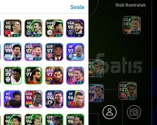 Bombacı son heung min en iyi kartı 107 lahm