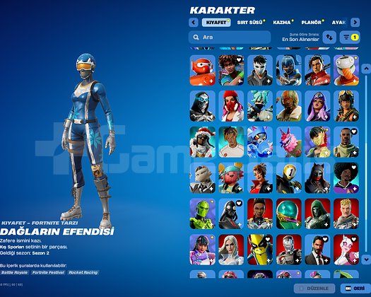 DOLU FORTNITE HESABI + EAFC 26