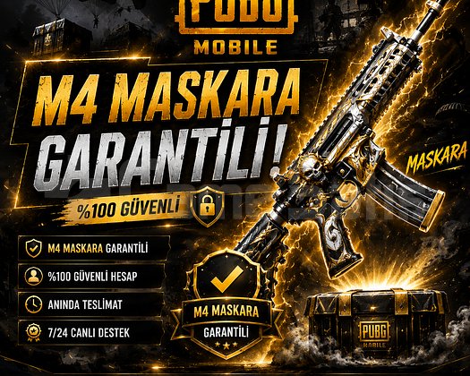 M4 Mascara Garantili hesap Yüzde yüz Garanti