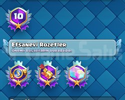 Clash Royale 10 yıllık Hesap+2018 Brawl Stars