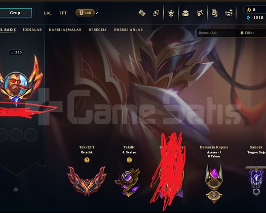 LOL EUW SOLOQ GRANDMASTER HANDMADE ACC