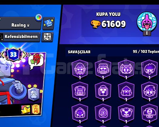 61K 95 KARKTR ÇOĞU MEKA SKİNE SAHİP KALİTELİ HESAP