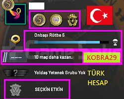 TR HESAP+FACEİT+3 MADALYA 15 WİN 34 SAAT
