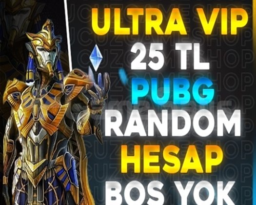 ULTRA VİP+++ PUBG MOBİLE RANDOM HESAP LÜKS+++
