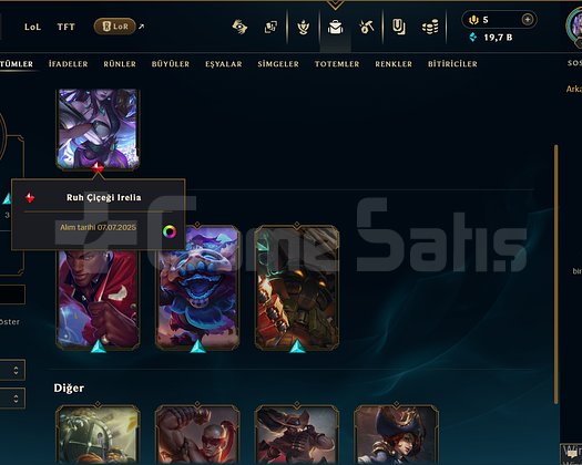 TR DİA 3 İRELİA YASUO GÜZEL HESAP 19K MÖ