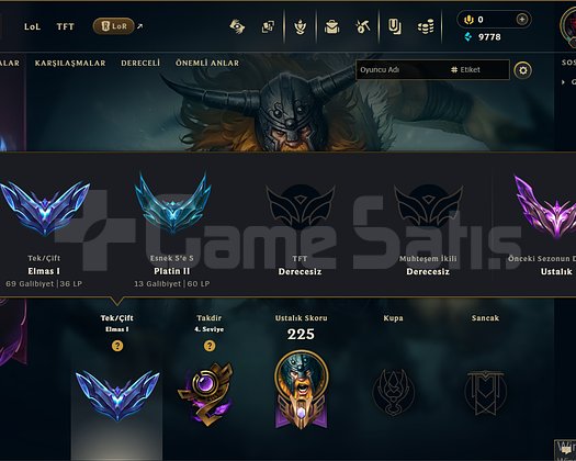 TR DİA 1 36LP MASTER GÖRDÜ 54 WR 22 KOSTUM