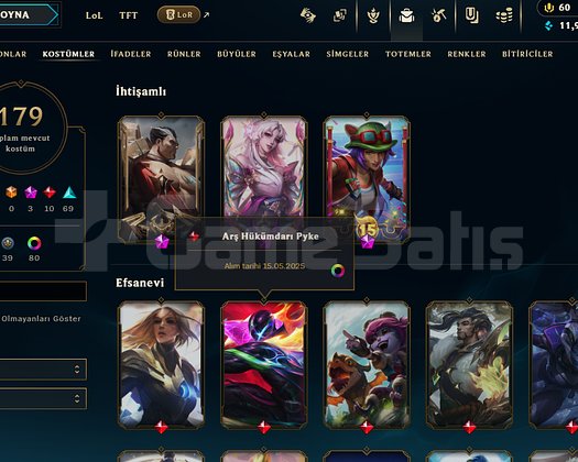 223 LVL + 179 SİKN FIRSAT HESAP + MAİLL SAĞLAM !