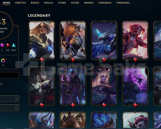Unranked EUNE SERVER 253 Skin