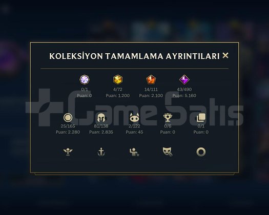 WILD RIFT 85 KOSTÜMLÜ MASTER HESAP