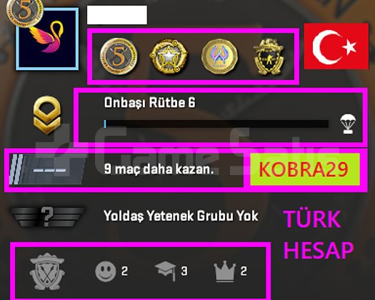 TR HESAP+ 4 MADALYA 89 WİN 409 SAAT SEÇKİN