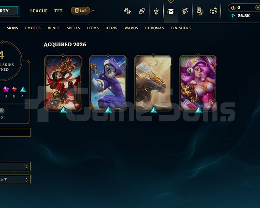 EU EAST 30 LV UNRNKD RENGAR VE KHAZİX KOSTÜMLÜ ACC