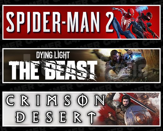 Spider-Man 2 + DY The Beast + Crimson Desert