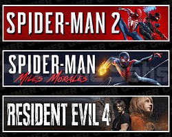 Spider-Man 2 + Miles + Resident Evil 4
