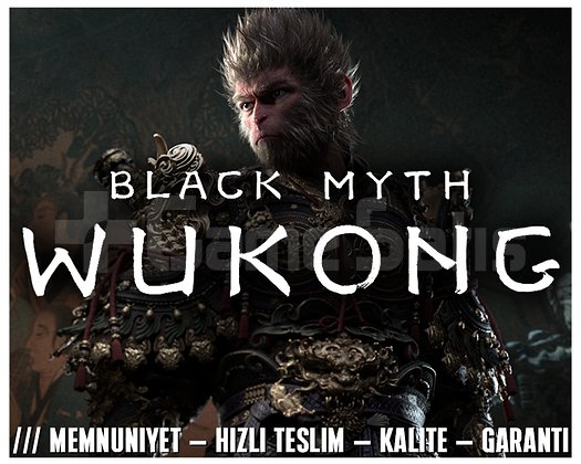 Black Myth Wukong + KORUMA + HIZLI TESLİM +GARANTİ