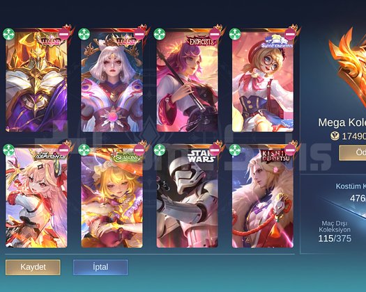 MEGA 5 MİD FULL HESAP