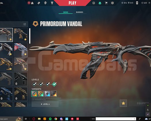 VANDAL DOLU HESAP UNRANKED DİA2 MAX GÖRDÜ