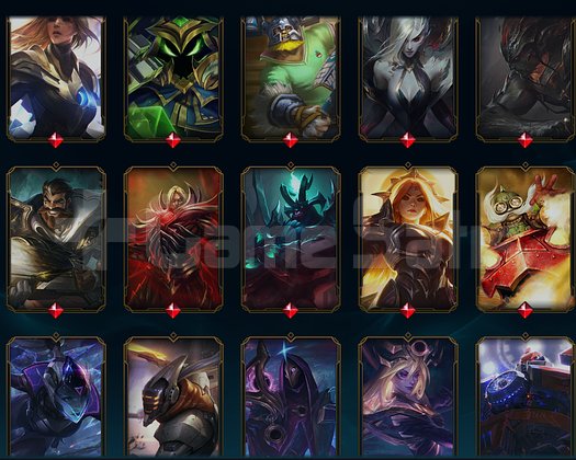 291 Kostümlü Unranked LoL Hesabı TR Sunucusu