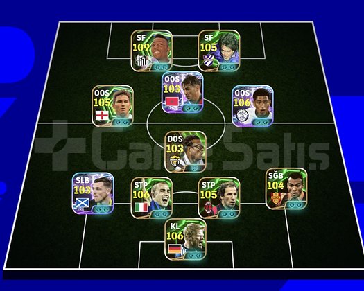 KG 3240 4 BOMBACI+PELE+BELİGHAM+DİAZ+LAMPARD