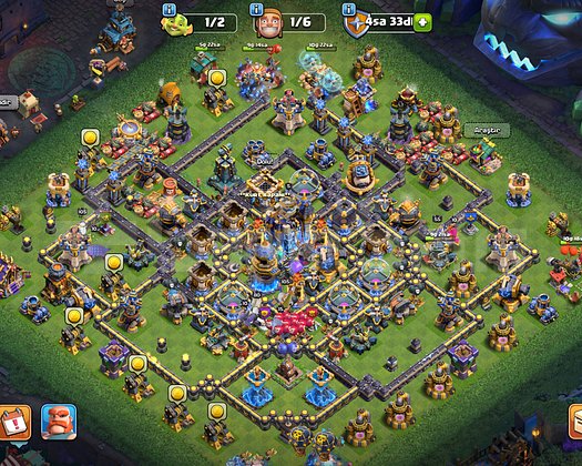 TH 18 Fulle yakın hesap / Full Hero ve Kostümlü