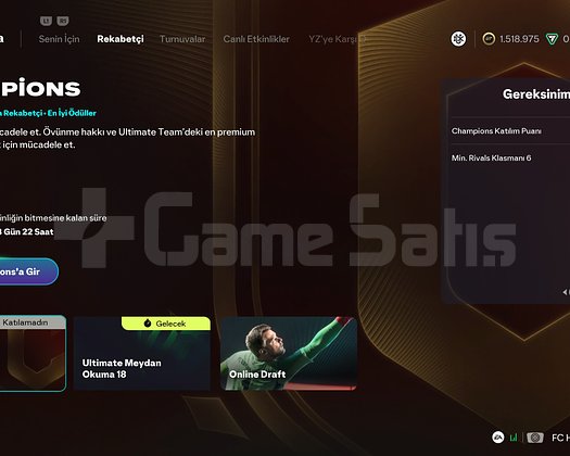 FC 26 PS HESABI YAMAL 1.5M COİNS WEB AÇIK