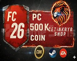 FC 26 500 K PC COİNS TOTS ÖZEL İNDİRİM