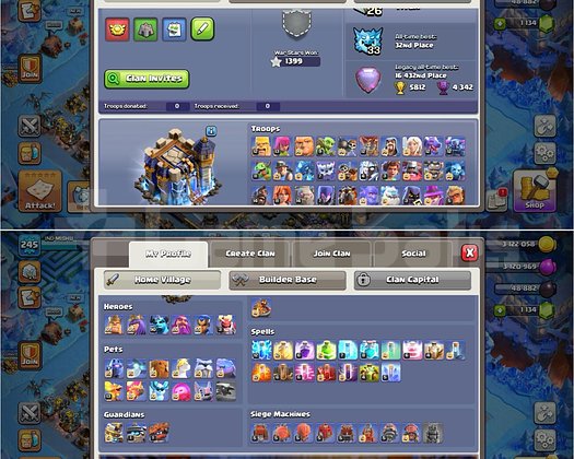 TH18 FULL HERŞEY MAX! 30 KOSTÜM 6 ARKAPLAN MAX KÖY