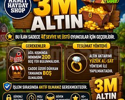 3M ALTIN TESLİMATI