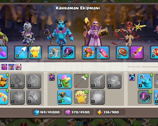 Clash Of Clans Emek Hesabı Yıllardır kasılan hesap