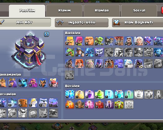 Clash Of Clans Emek Hesabı Yıllardır kasılan hesap