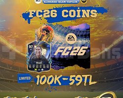100k FC26 FUT COİN - 100K/59TL - İNDİRİMLİ